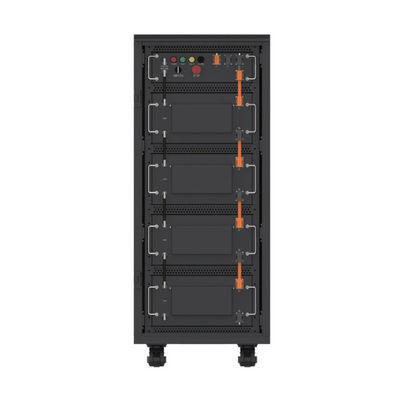 IP40 Server Rack แบตเตอรี่ลิเธียมเหล็กฟอสเฟตสำหรับระบบเชิงพาณิชย์