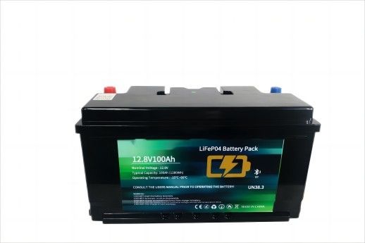 CC CV Deep Cycle LifeP04 แบตเตอรี่ลิเธียมอเนกประสงค์น้ำหนักเบา 12.8V 100ah