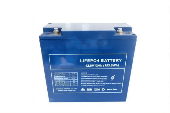 แบตเตอรี่ลิเธียมไตรภาค 12.8V ใช้งานได้จริง ชุดแบตเตอรี่ E Bike LifeP04 น้ำหนักเบา