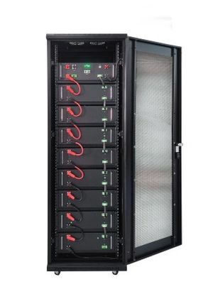 ตู้สำรองแบตเตอรี่ลิเธียม UPS ของโรงแรมใช้งานได้หลากหลายพร้อมจอ LCD