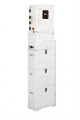 แบตเตอรี่แบบ LiFeP04 แบตเตอรี่แบบ Single Phase Off Grid Solar Inverter พร้อมระบบเก็บพลังงานพาณิชย์ที่ได้รับการอนุมัติจาก CE/UL