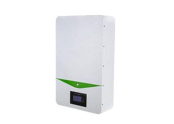 แบตเตอรี่ลิเธียมไอออนแบบติดผนังเชิงพาณิชย์พร้อมจอ LCD