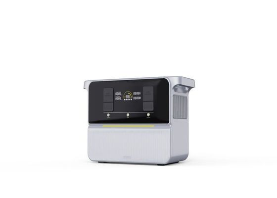 Rainproof Practical Outdoor Portable Power Station 2400WH For Drone
