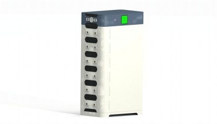 CAN RS485 ตู้แบตเตอรี่ลิเธียมของ UPS 25.6KWH สำหรับการสำรองข้อมูลระบบไฟฟ้าโซลาร์เซลล์