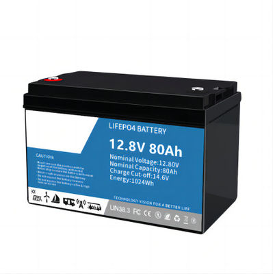ประหยัดพลังงาน High Saftey Multi-Functional SLA LifeP04 แบตเตอรี่ลิเธียมพร้อม Bluetooth สำหรับรถ RV / Camping