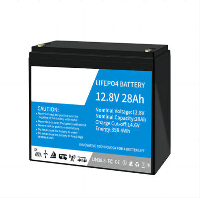 แบตเตอรี่ลิเธียมไอออน NCM ที่ป้องกันการระเบิด 12.8V 28AH สำหรับรถสามล้อ