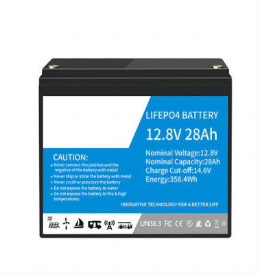 แบตเตอรี่ลิเธียมไอออน NCM ที่ป้องกันการระเบิด 12.8V 28AH สำหรับรถสามล้อ