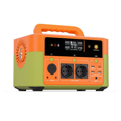 50 / 60HZ แคมป์ปิ้ง เครื่องกำเนิดไฟฟ้าแบตเตอรี่แบบพกพากลางแจ้งอเนกประสงค์