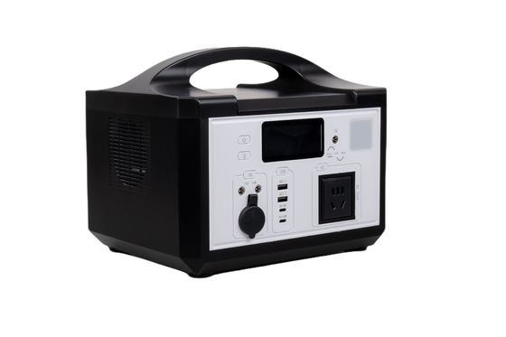 แฟลชฟิช 600Wh EU Adapter MPPT สนับสนุน แบงก์พลังงานพกพาแบบชาร์จใหม่ พร้อมการอนุมัติของ CE สําหรับอุปกรณ์บ้าน