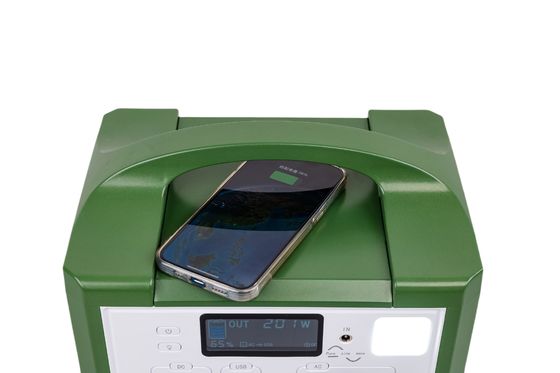 ชาร์จเร็ว 300W สามารถชาร์จใหม่ได้ แบตเตอรี่ลิทธิียมไอออน All In One พร้อมจอ LCD แบตเตอรี่พลังงานพกพาสําหรับ Drone UAV