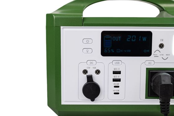 ระบบพลังงานดวงอาทิตย์อัดจากเครือข่ายน้ําหนักเบา DC AC 220V โรงไฟฟ้าพกพาพลังงานดวงอาทิตย์ที่มีการอนุมัติ CE / ROHS สําหรับพลังงานฉุกเฉิน