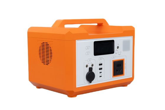 MPPT สนับสนุนการเก็บพลังงานขนาดเล็ก ระบบพลังงานแสงอาทิตย์แบบพกพา DC/AC 576WH สําหรับ RV Camping / Home Electricity