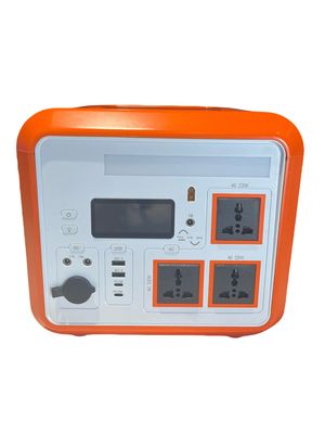 CE อนุมัติ 1500W AC Outlet Output Pure Sine Wave พกพาเครื่องกําเนิดพลังงานที่มี LCD สําหรับรถกระโดดเริ่มต้น / RV Camping