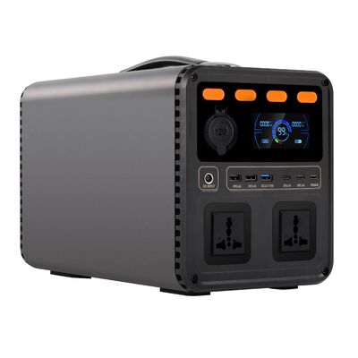 น้ํากันการชาร์จใหม่ LifePO4 แบตเตอรี่ AC ความถี่หนึ่งคลิก การแปลง 50HZ เป็น 60HZ สถานไฟฟ้ากลางแจ้งสําหรับการตั้งแคมป์