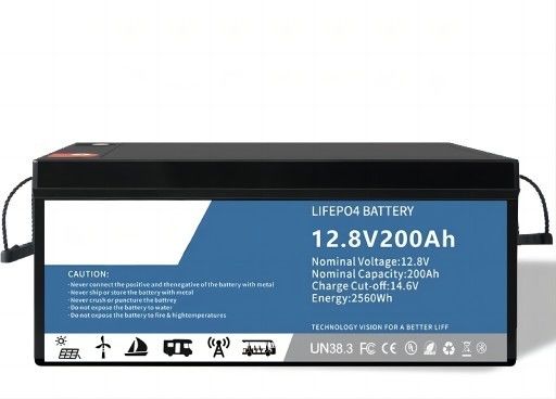 BYD 12.8V 200AH Lifep04 แบตเตอรี่ลิเดียม พร้อมจอ LCD สําหรับรถกอล์ฟ