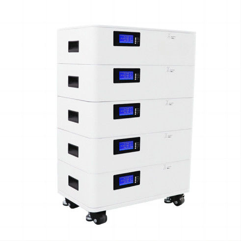 พลังงานผลิตสูง Inverter แผนไฟฟ้าแสงอาทิตย์ที่ติดตั้ง 20.48KWH แบตเตอรี่ LFP พร้อม CE UL อนุมัติสําหรับบ้าน