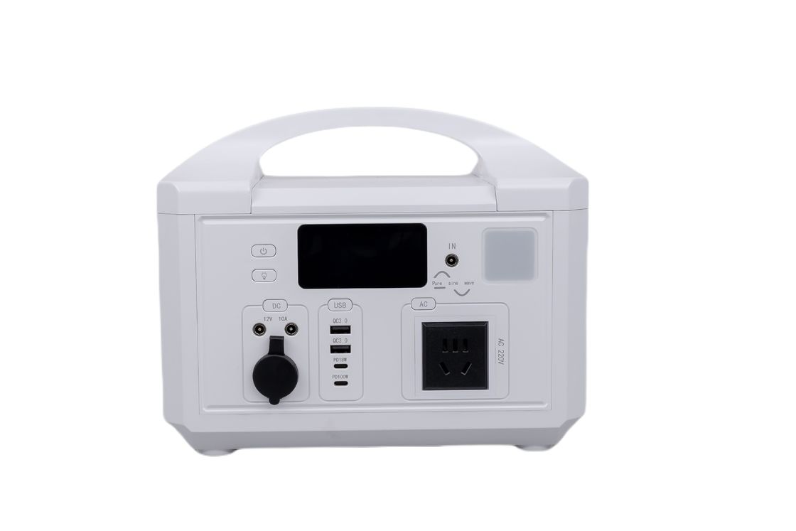 แบตเตอรี่กันระเบิด แพ็คพลังงานผลิตสูงสุด 600W แบตเตอรี่ลิตยูมไอออนชาร์จ พกพา สถานไฟฟ้าสําหรับแคมป์