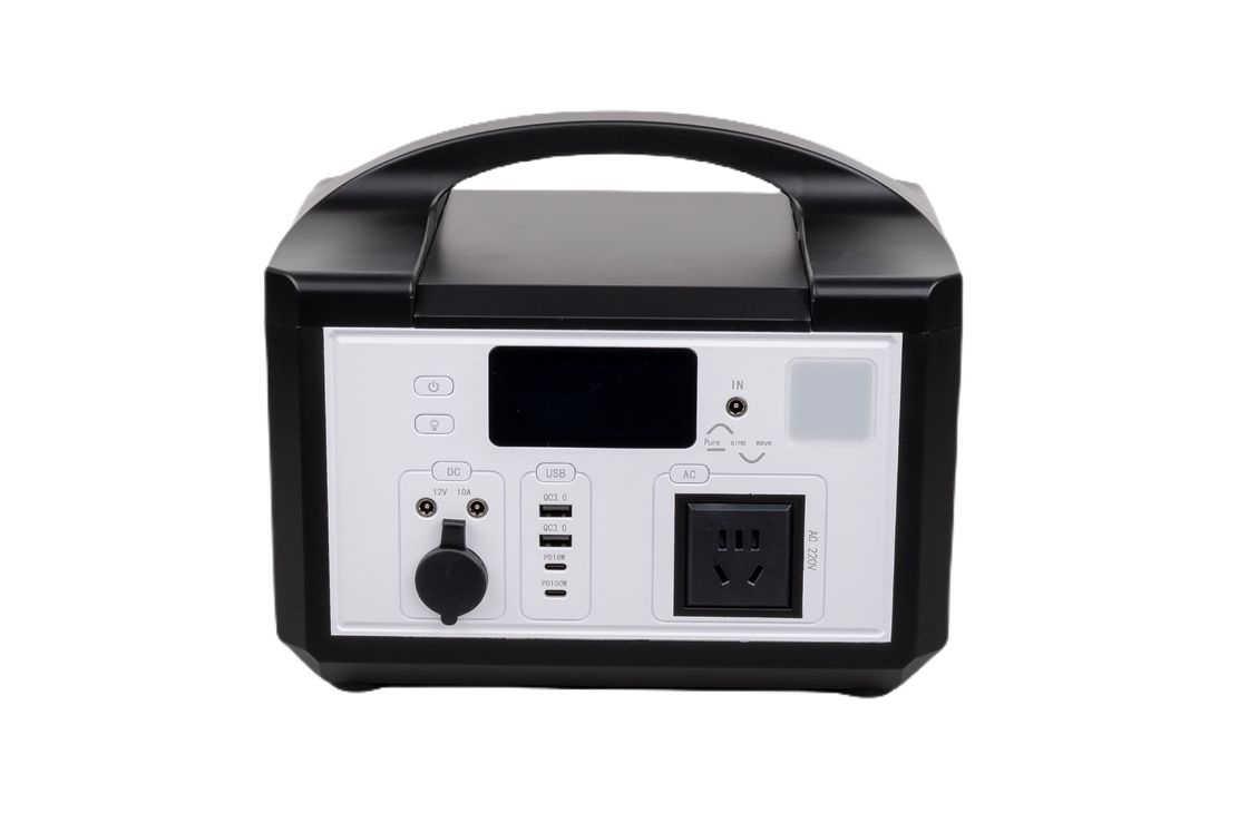 แฟลชฟิช 600Wh EU Adapter MPPT สนับสนุน แบงก์พลังงานพกพาแบบชาร์จใหม่ พร้อมการอนุมัติของ CE สําหรับอุปกรณ์บ้าน