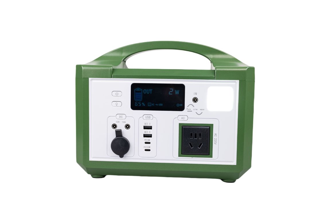 ประสิทธิภาพสูง AC 300W 220V Output พกพา โจ๊กเนอร์แสงอาทิตย์ สามารถชาร์จได้ LifePO4 แบตเตอรี่ สําหรับการเดินป่ากลางแจ้ง