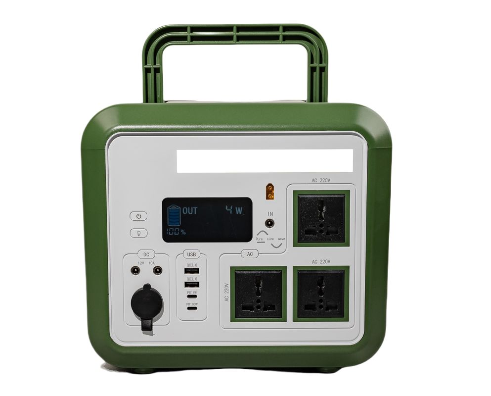 พลังงานสูงถึง 3000W แบตเตอรี่ LFP สามารถชาร์จใหม่ได้ เครื่องกําเนิดพลังงานพกพาที่มีแผ่นแสงอาทิตย์พกพา 400W