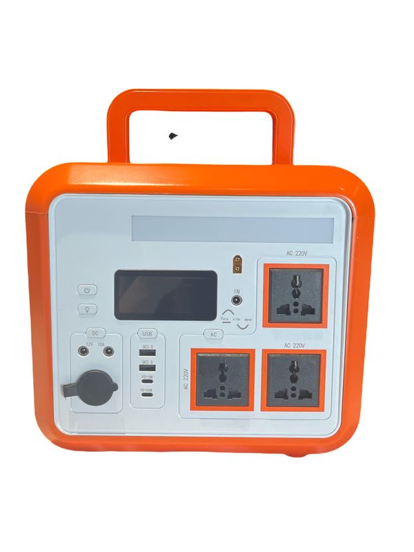 1152WH ความจุขนาดใหญ่มาก DC12V AC 110V ROHS ยอมรับโรงไฟฟ้าพกพาที่มีแผ่นพลังงานแสงอาทิตย์สําหรับการจัดหาพลังงาน UPS