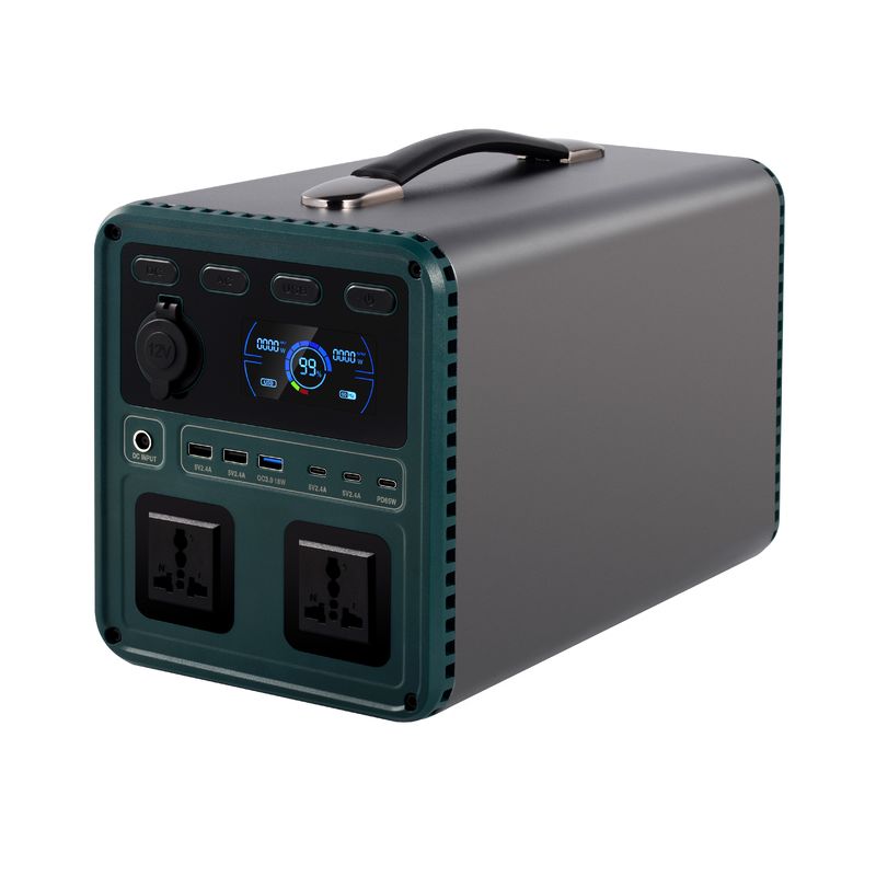 อัตราประสิทธิภาพสูง AC 4 * 220V / 110V แบตเตอรี่ Lifepo4 ที่สามารถชาร์จใหม่ได้ พร้อม Bluetooth WiFi เครื่องกําเนิดพลังงานพกพาสําหรับ RV Camping